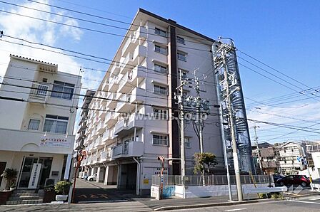 桜山ハイツの外観(南東側から)