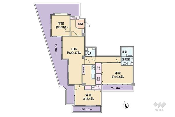 間取り：323000524194