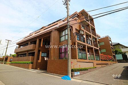 三旺マンション第2山中の外観(南西側から)