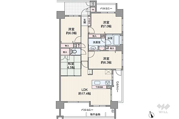 間取り：323000500639