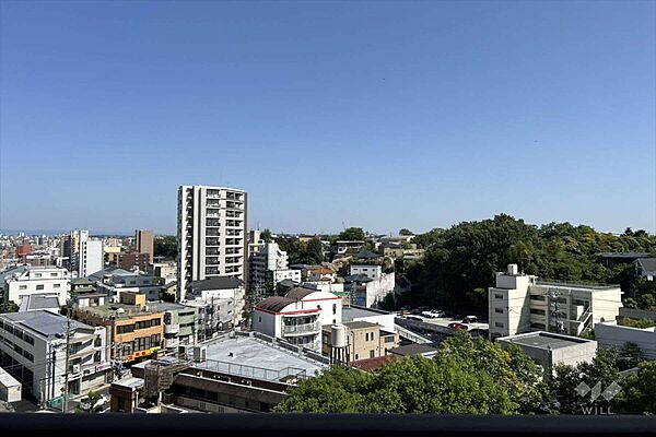 バルコニーからの眺め（北東方向）［2026年5月19日撮影］