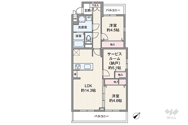 間取り：323000509232