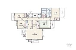 グランドメゾン山中 4LDKの間取図画像
