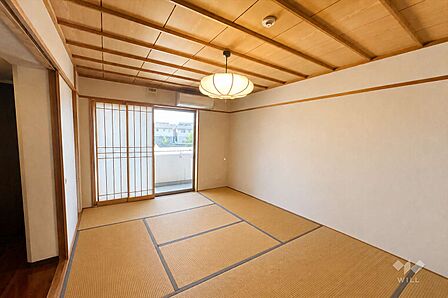 東側和室約6.0帖［2026年7月25日撮影］※CG加工で家具けし済みです。
