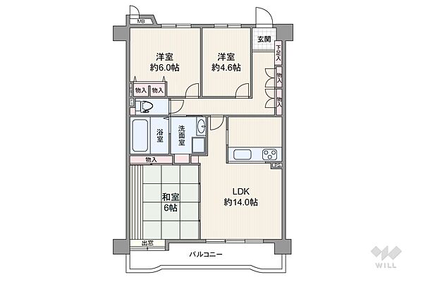 間取り：323000518218
