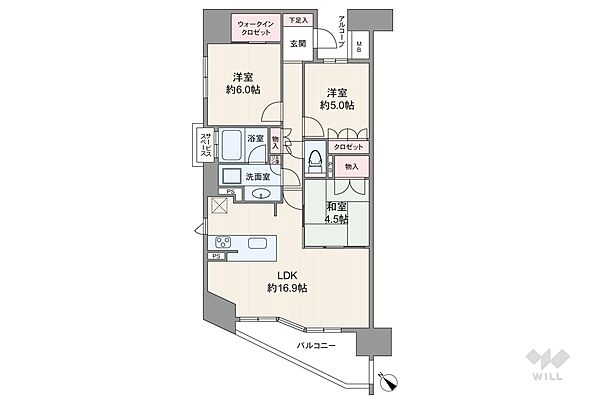 間取り：323000518389