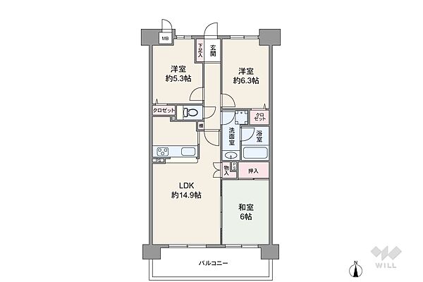 間取り：323000522570