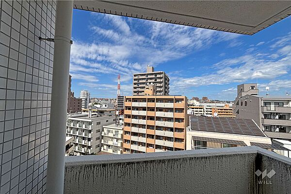 バルコニーからの眺め（北方向）［2026年9月28日撮影］