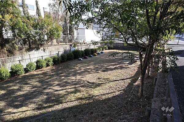 敷地内の共有広場