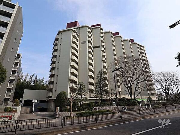 シーアイマンション山手の外観（北西側から）