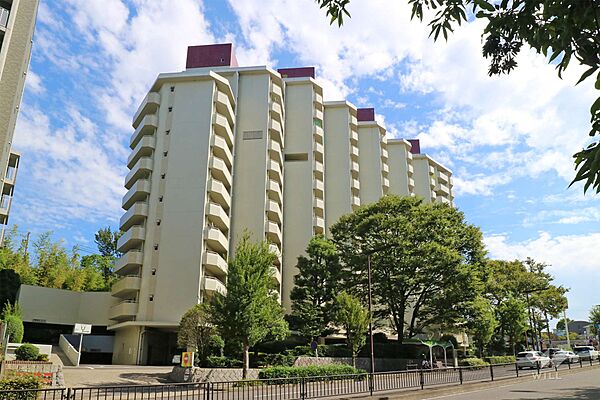シーアイマンション山手の外観（北西側から）