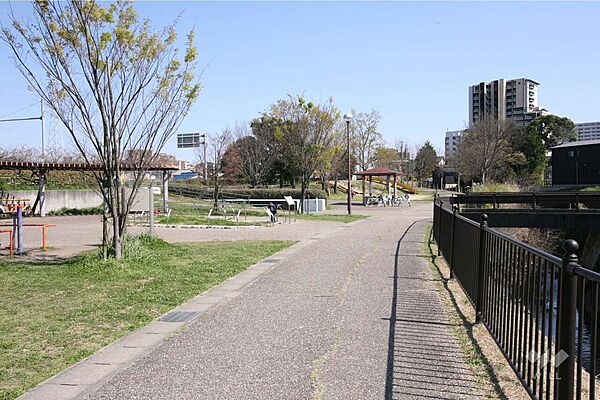 上納池スポーツ公園の外観