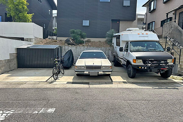 物件の駐車スペース［2026年10月10日撮影］