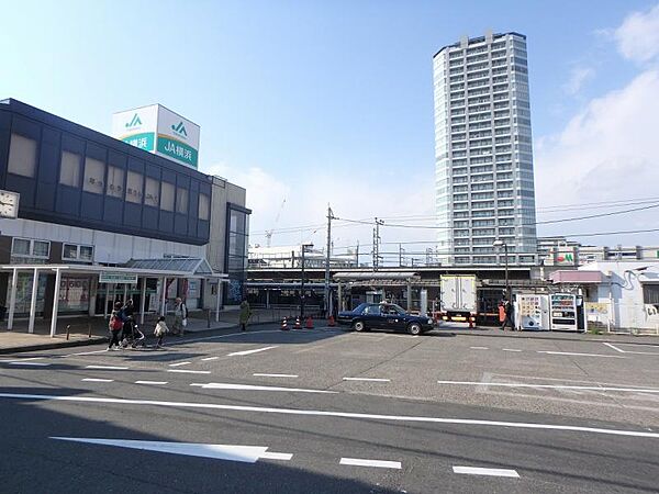 長津田駅1453m