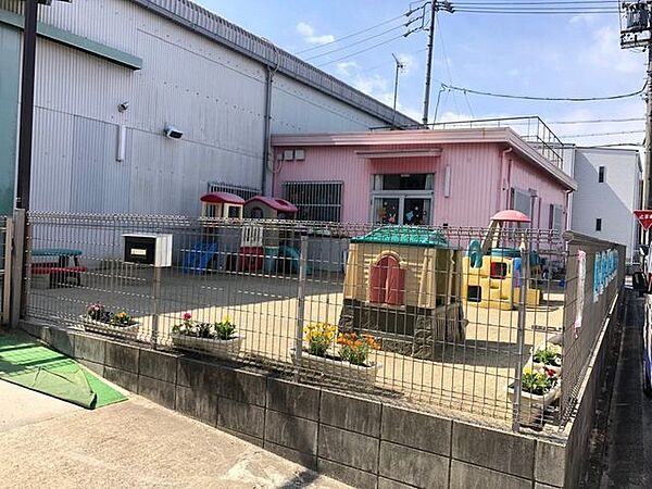 富田第一保育園■様々な行事を行っており、こども達は四季折々の自然環境を学ぶことが出来ます。 480m