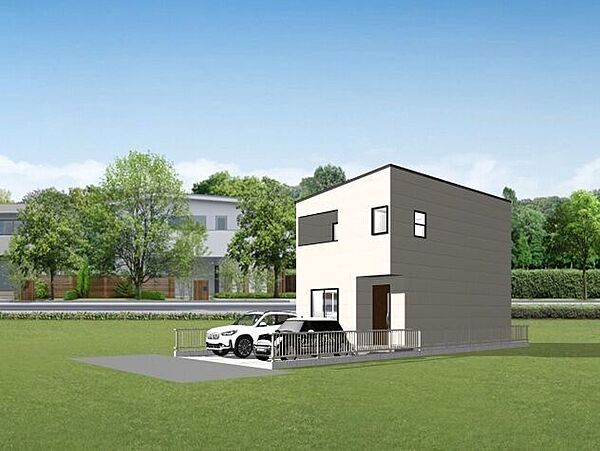 建物プラン例（外観パース)