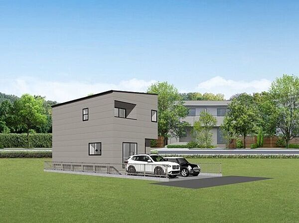 建物プラン例（外観パース)