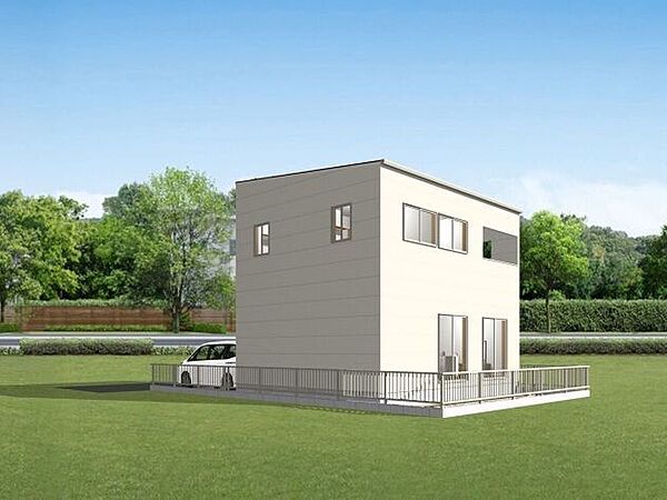 建物プラン例（外観パース)