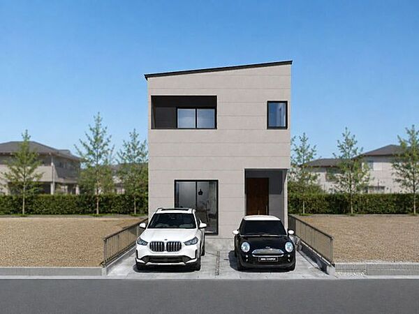 建物プラン例（外観パース)