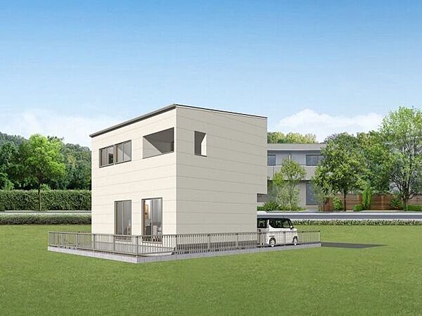 建物プラン例（外観パース)