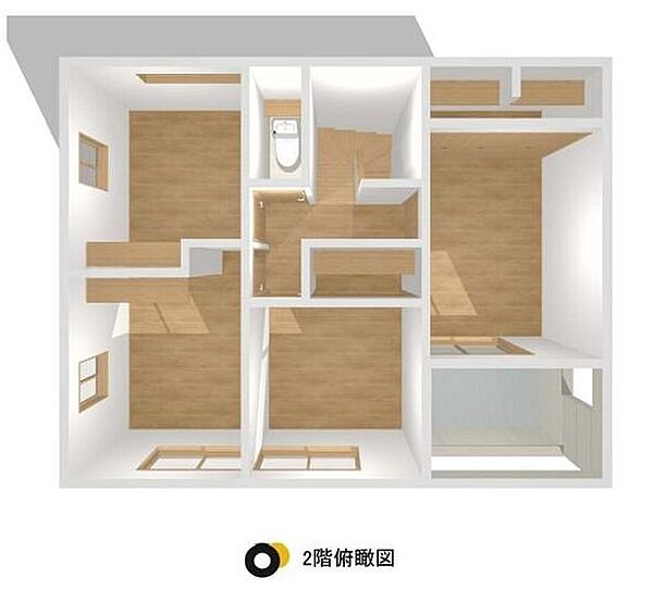 建物プラン例（内観パース)