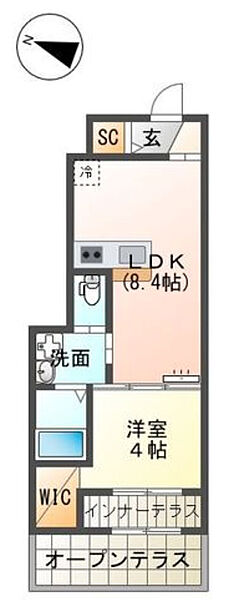 comfort・Ren（コンフォートレン） ｜福岡県久留米市南1丁目(賃貸アパート1LDK・1階・35.30㎡)の写真 その2