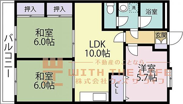 同じ建物の物件間取り写真 - ID:240026031961