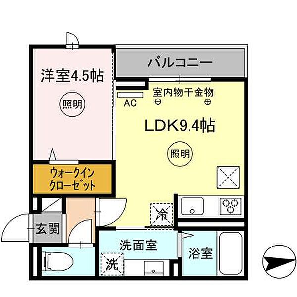 同じ建物の物件間取り写真 - ID:240026542967