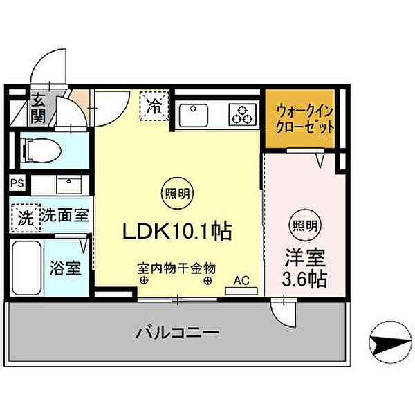 同じ建物の物件間取り写真 - ID:240026583566