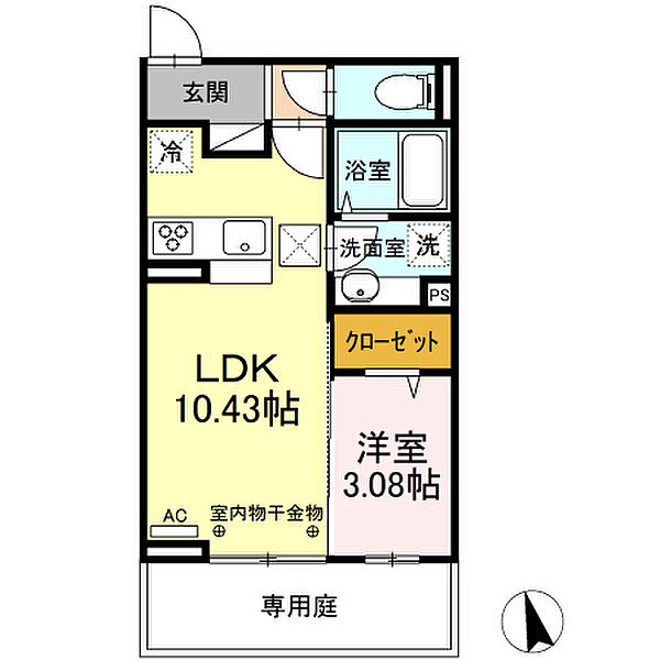 同じ建物の物件間取り写真 - ID:240027657797