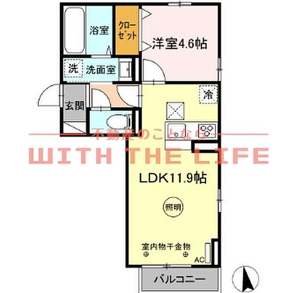 同じ建物の物件間取り写真 - ID:240027756475