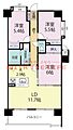 新生マンション花畑西3階8.0万円