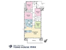 シーズンスイート志木の杜 4LDKの間取図画像