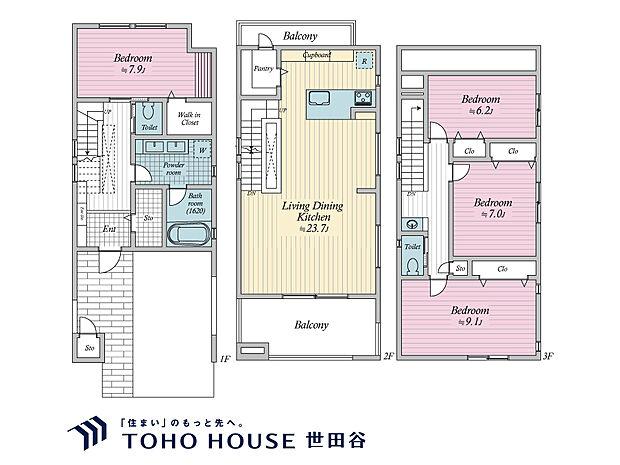 建物プラン例　建物価格4818万円、建物面積161.08m2