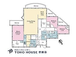 間取図画像 3LDK