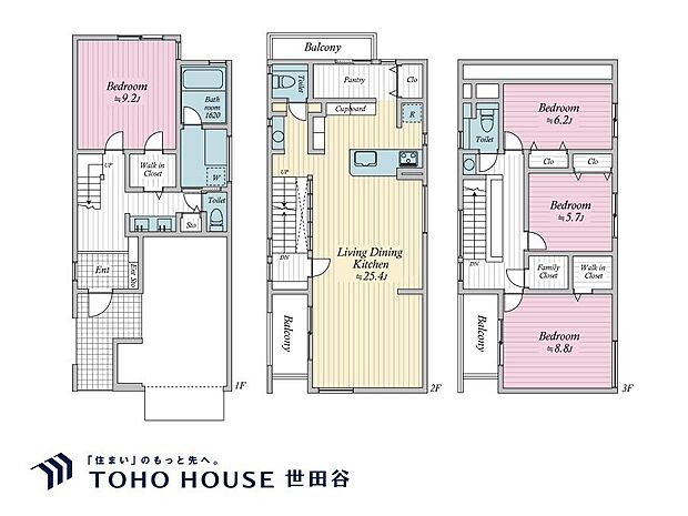 3LDK+S(納戸)、土地面積101.14m2、建物面積179.57m2