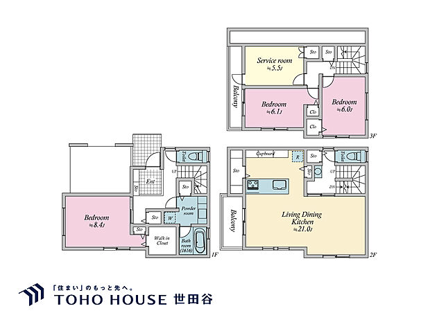 3LDK+S（納戸）、土地面積77.75m2、建物面積130.81m2
