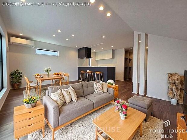 インテリアショップで見掛けた「あの家具」も置ける、ゆったりとした空間(CG加工有)