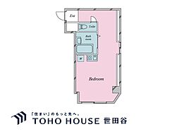ストークマンション新川 1Kの間取図画像