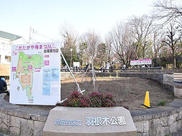 羽根木公園:徒歩8分(631m)