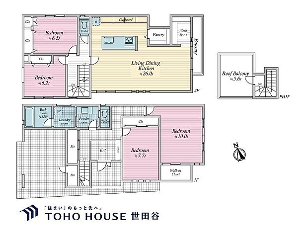 4LDK、土地面積115.6?、建物面積169.62?