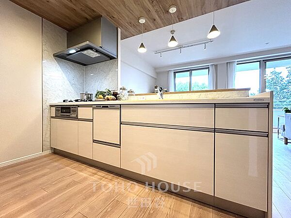 リノベーション(26年2月完工済)外周側住戸もため、開放感もあります。