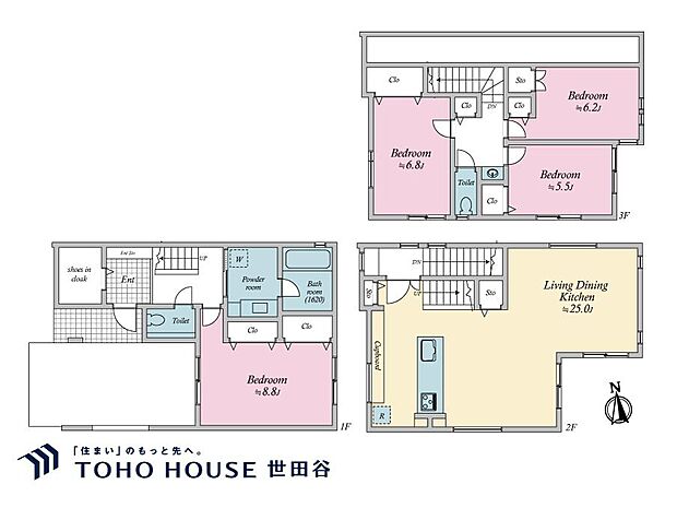 4LDK、土地面積81.77?、建物面積151.94?