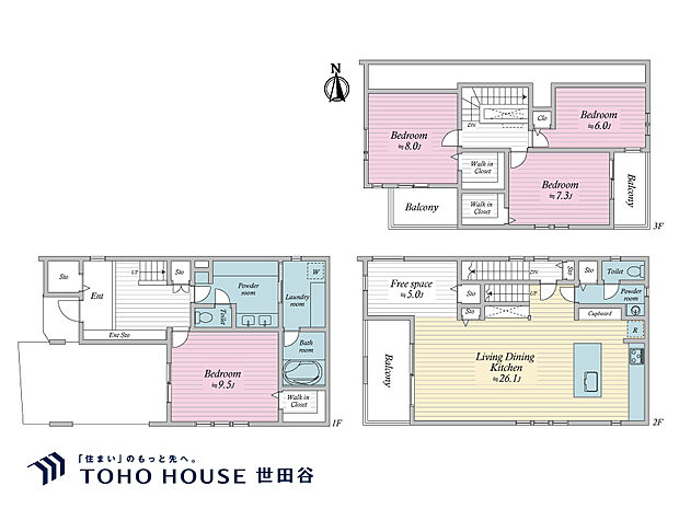 4LDK、土地面積100.69?、建物面積178.2?