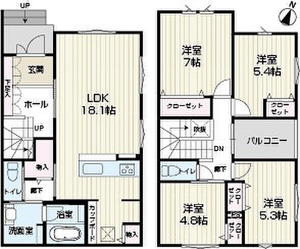 間取り：323000498157