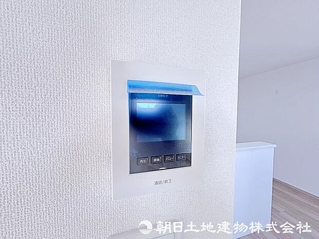 「見える安心」をカタチにしました。誰が来てもわかる様にモニター付きインターホンを設置！