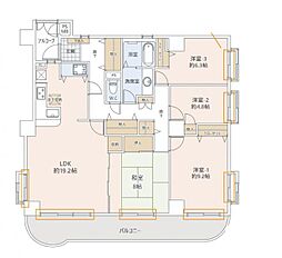 ピュアハイツ南万騎が原  南万騎が原駅　歩6分