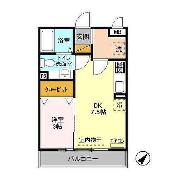 同じ建物の物件間取り写真 - ID:212042874232