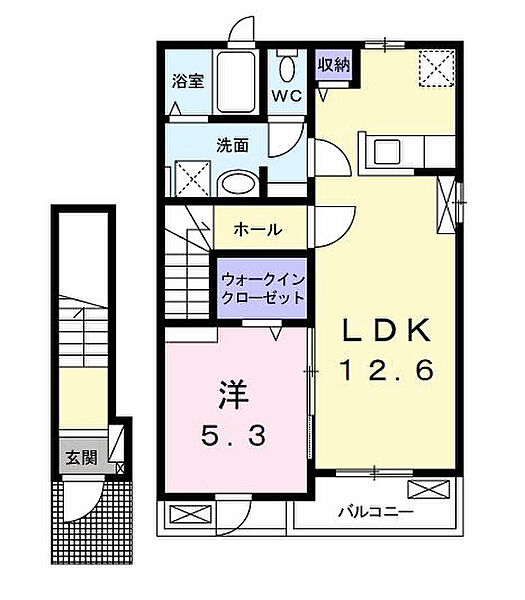 同じ建物の物件間取り写真 - ID:212046133274