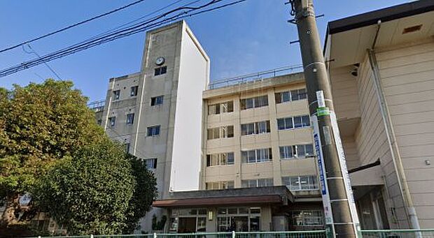 【中学校】松戸市立和名ケ谷中学校まで1218ｍ